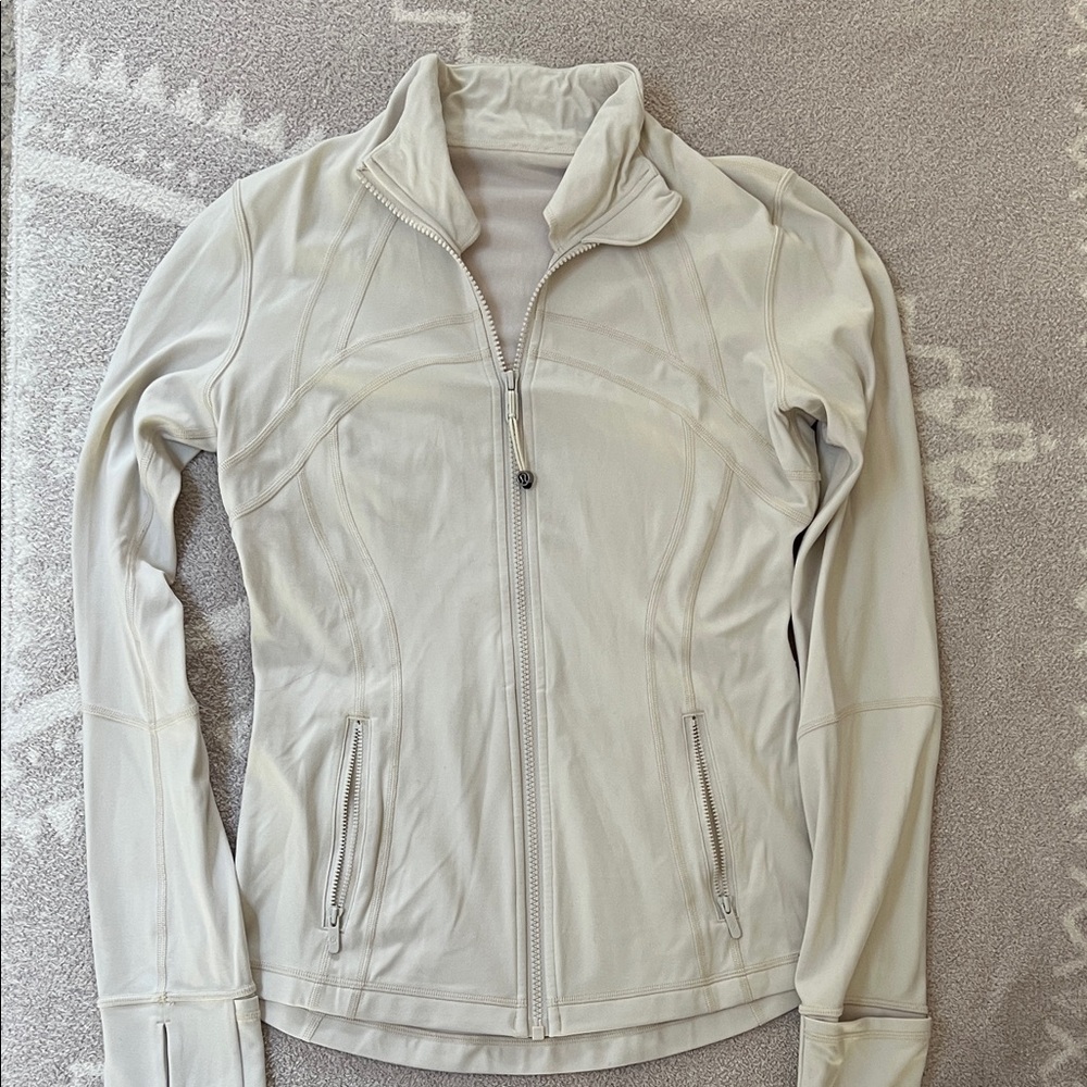 Lululemon Athletica Light Gray Utility Jacket